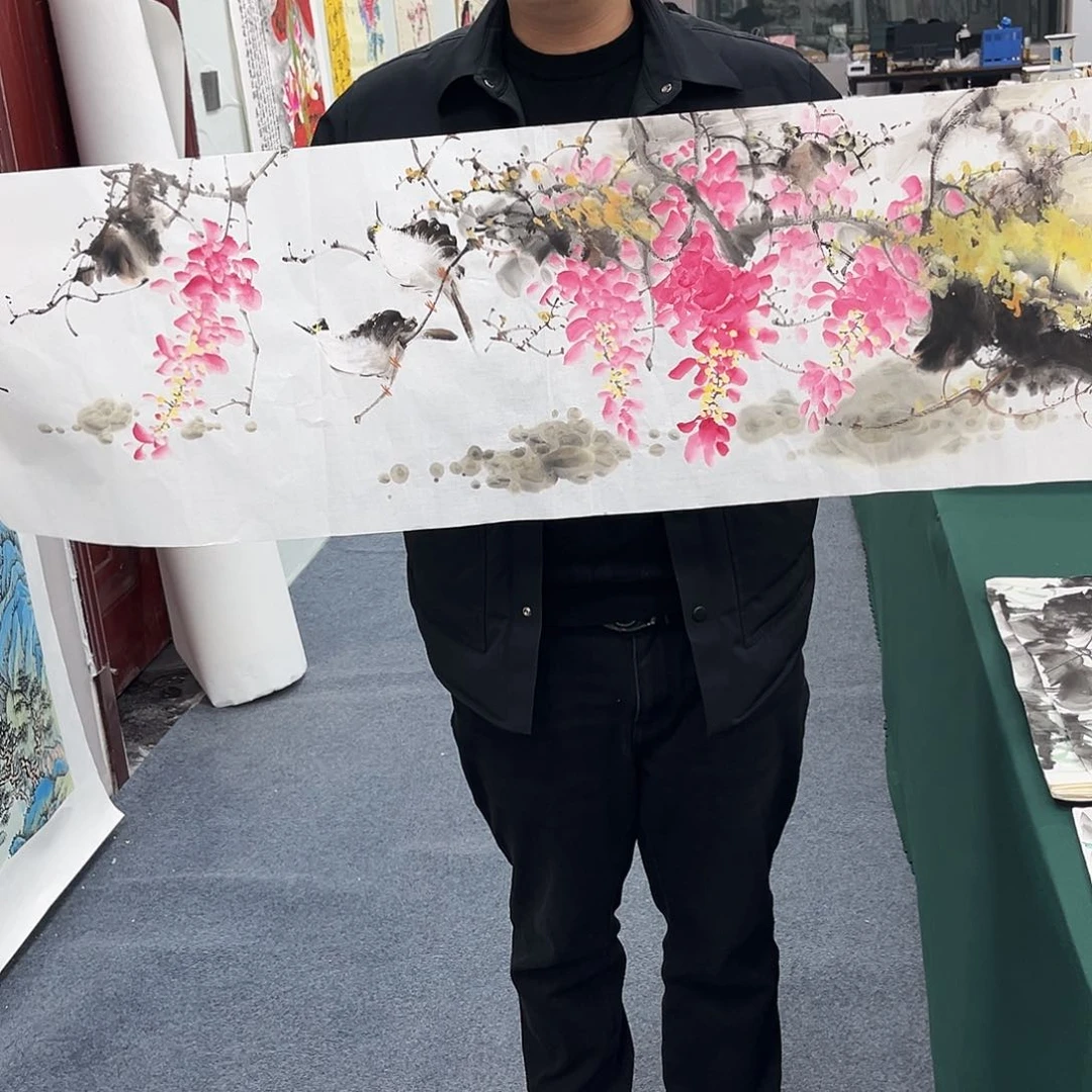 国画宣纸国画作品纯手绘