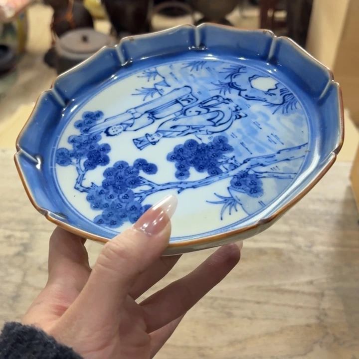 陶瓷古美术置物摆件