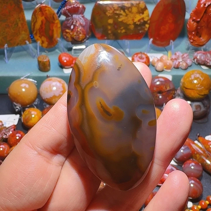 玛瑙/玉髓未镶嵌珠宝半成品