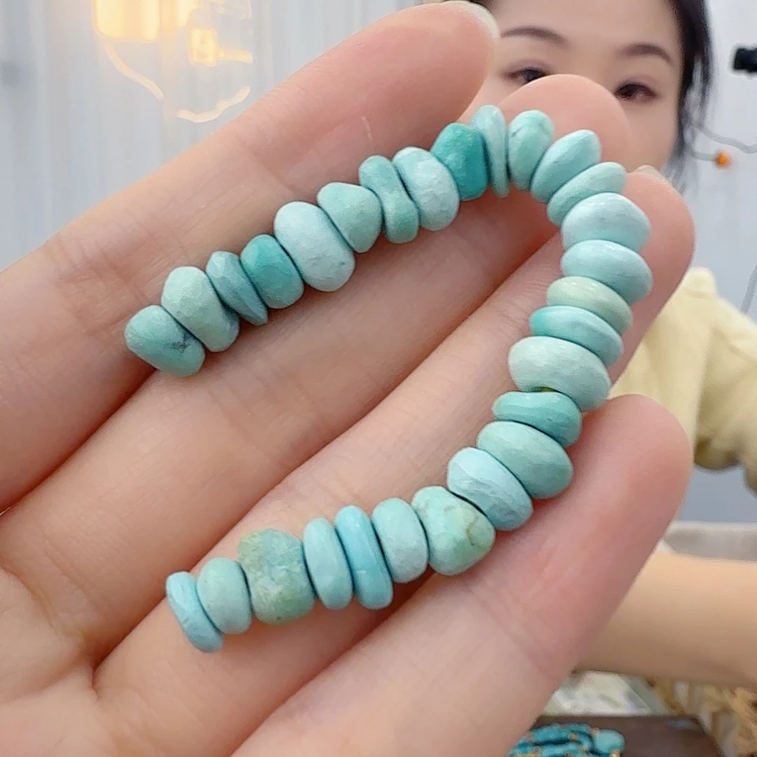 绿松石未镶嵌珠宝半成品