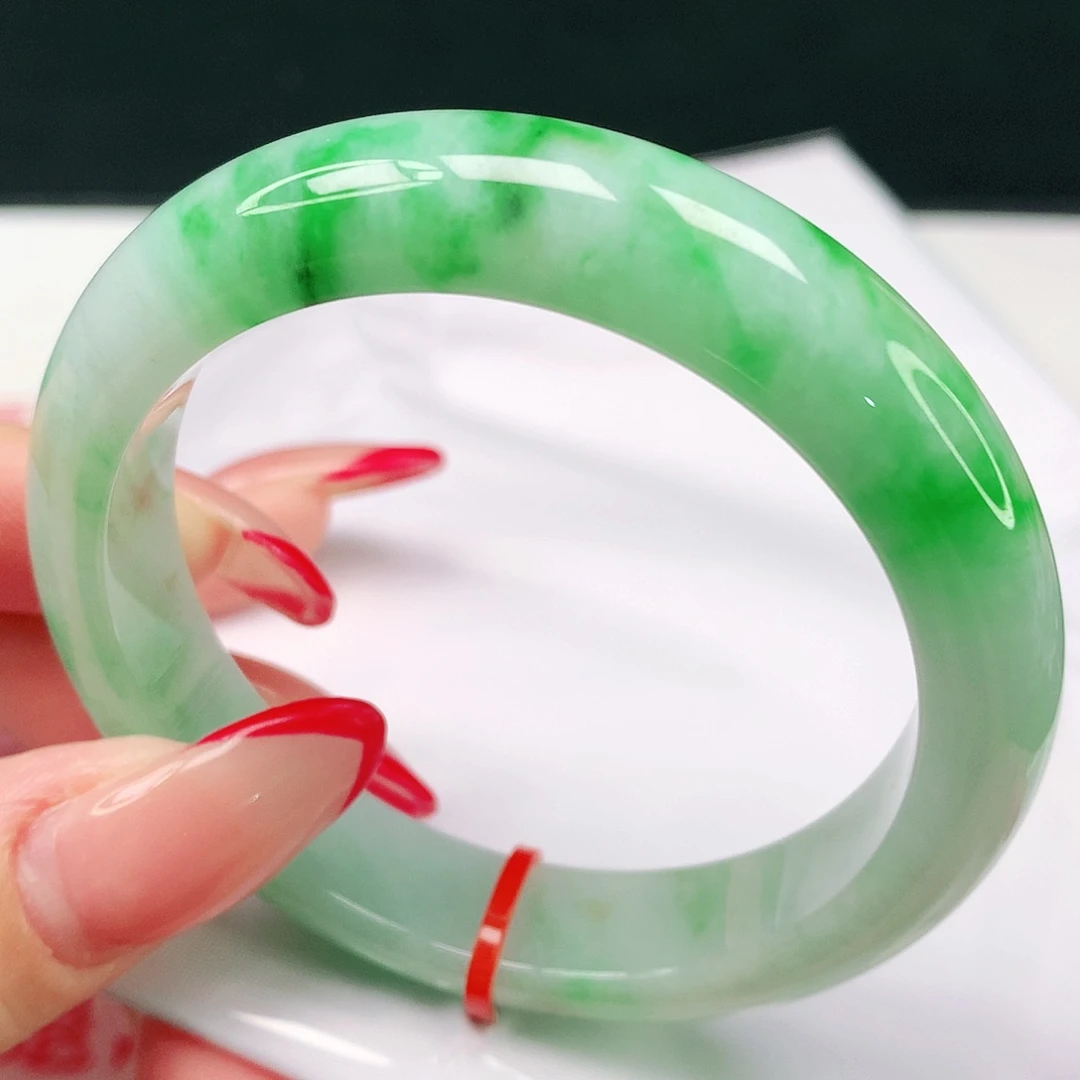 翡翠未镶嵌手镯天然翡翠1806