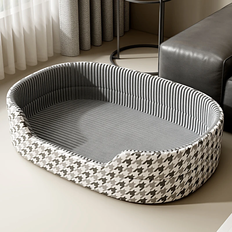 狗窝冬季睡窝四季通用凉席窝比熊小中型犬睡垫狗床猫窝狗狗窝沙发