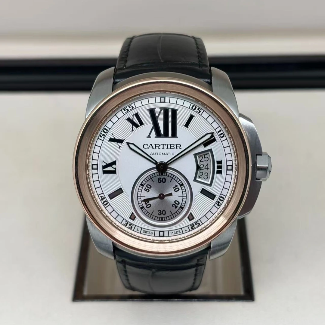 95新 Cartier/卡地亚 卡利博系列/自动/表径42mm