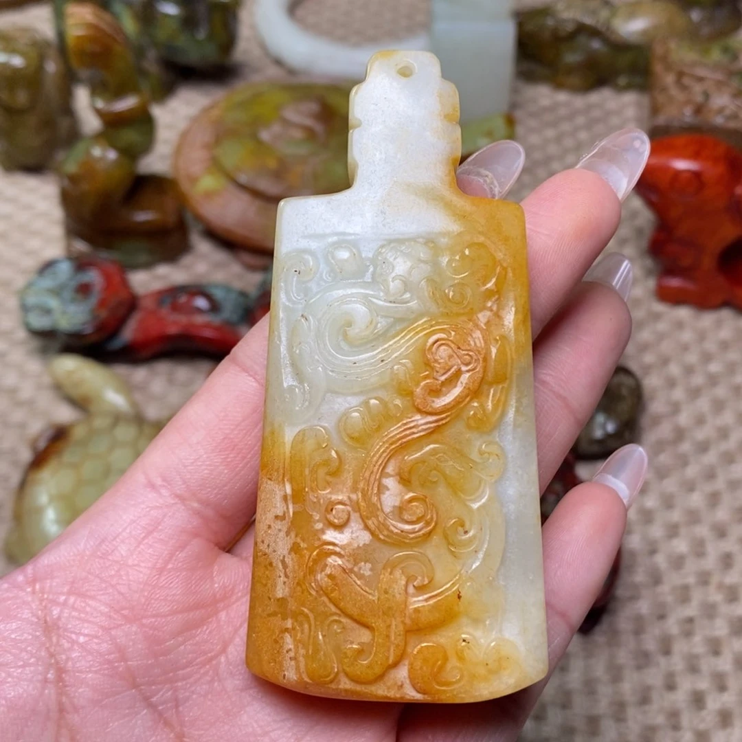 白玉菩提吊坠白玉菩提白玉菩提摆件