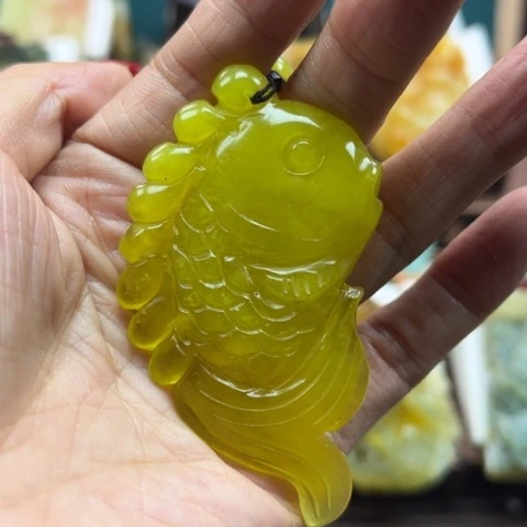 岫玉挂件未镶嵌快*仙挂件