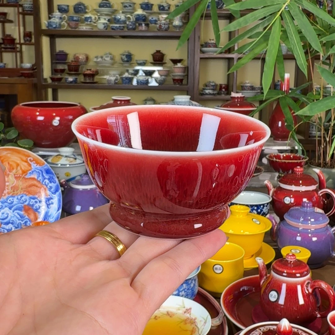 瓷杯清欢雅玩原矿郎红福利大神话杯