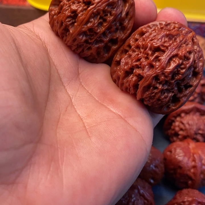 文玩核桃把件南江石3