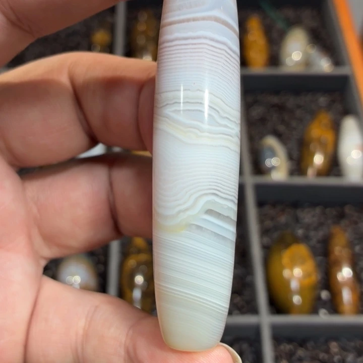 玛瑙/玉髓散珠_HEIMORI 天然天珠