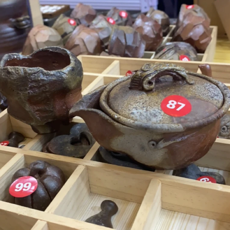 茶杯备前烧备前烧