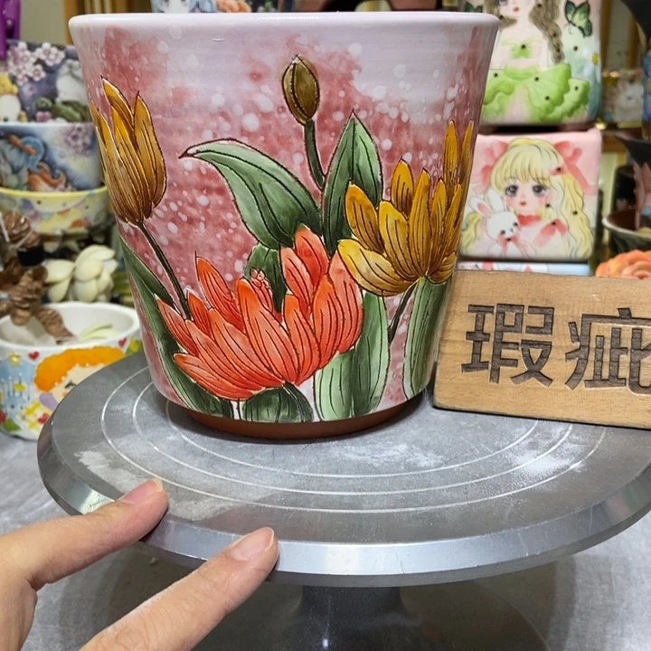 景德镇艺术手绘作品