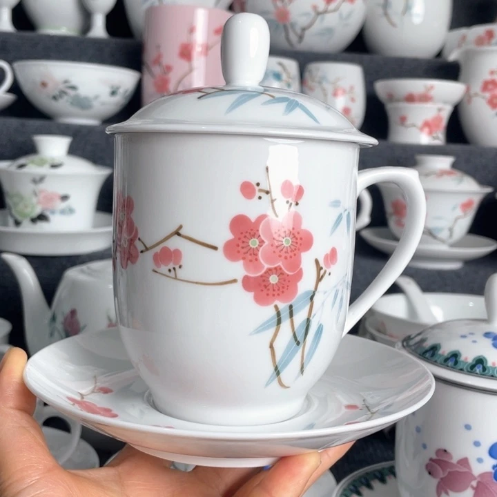 景德镇陶瓷办公杯