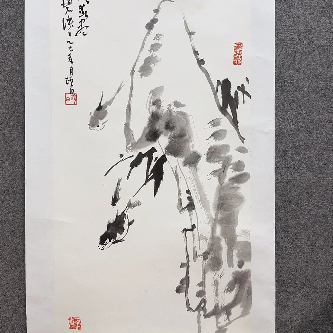 国画颐白老师手绘作品