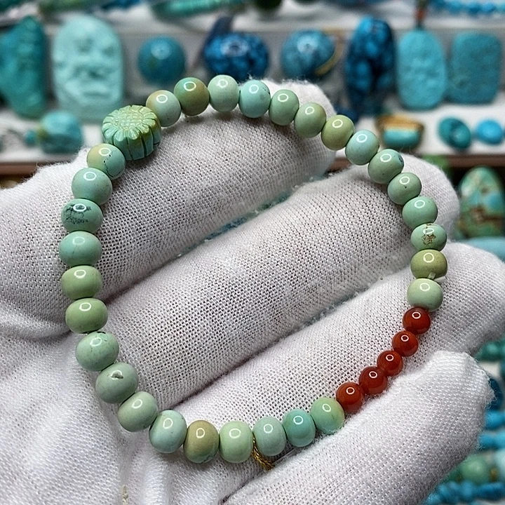 绿松石未镶嵌天然原矿 地大质检 抖音基地 顺丰发货