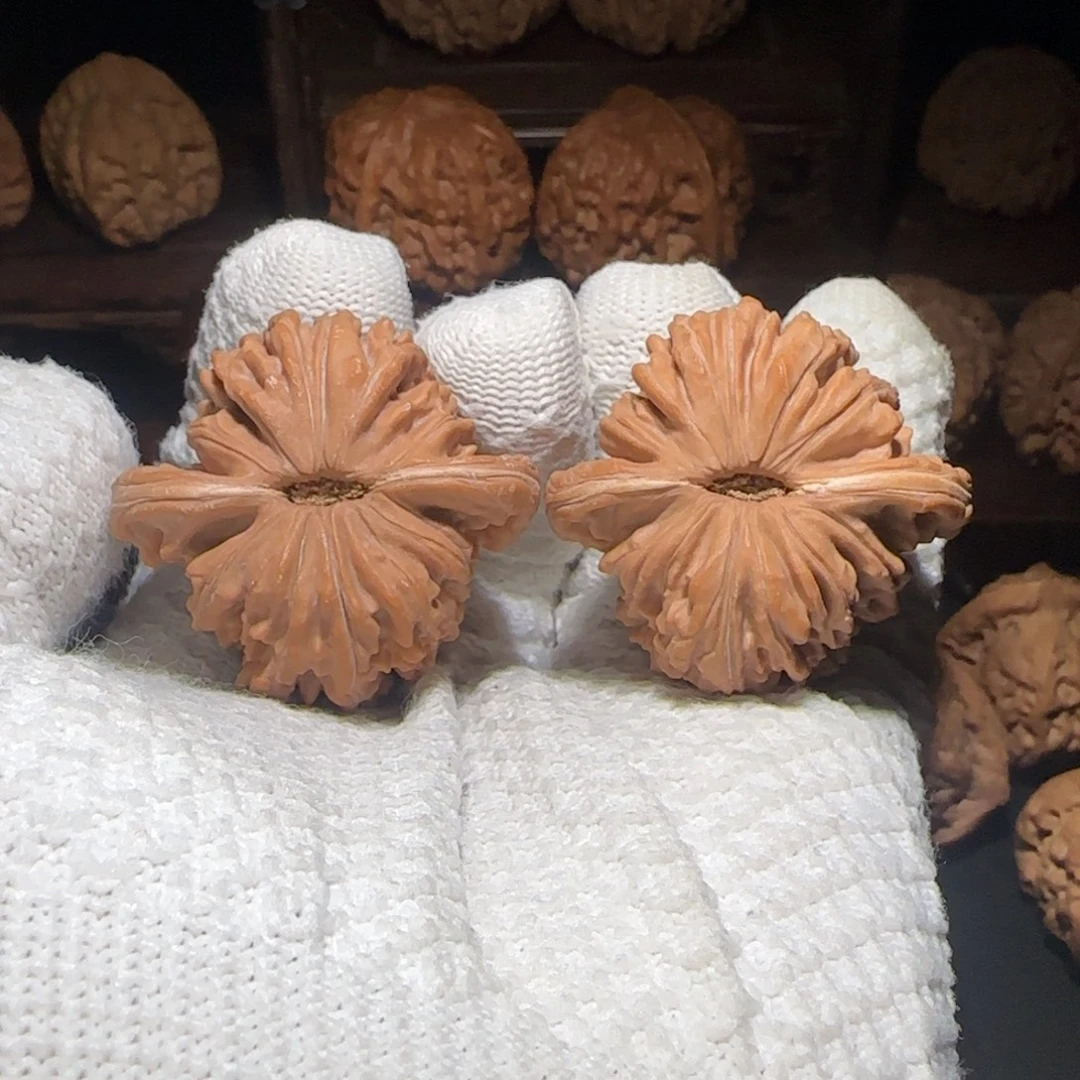 文***略文玩核桃吊坠蓟县山地楼42.5