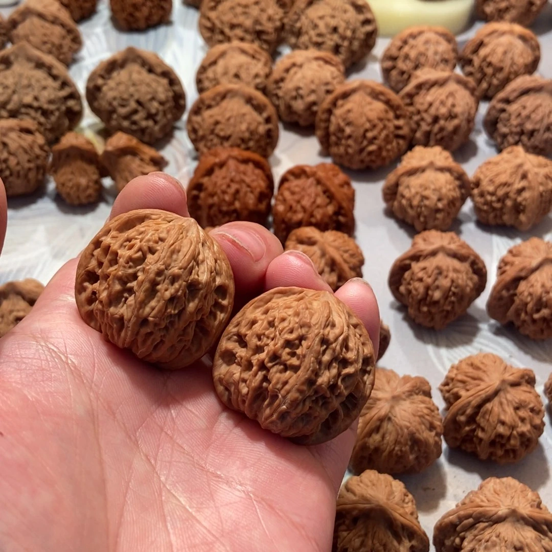 文玩核桃吊坠大*A磨盘