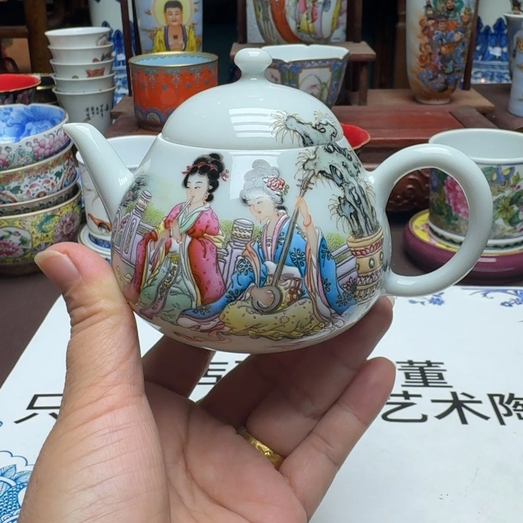 景德镇手工手绘展示