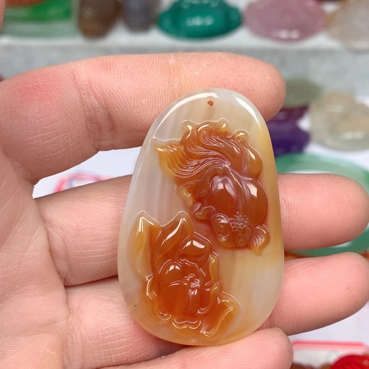 玛瑙/玉髓颈饰未镶嵌用****0