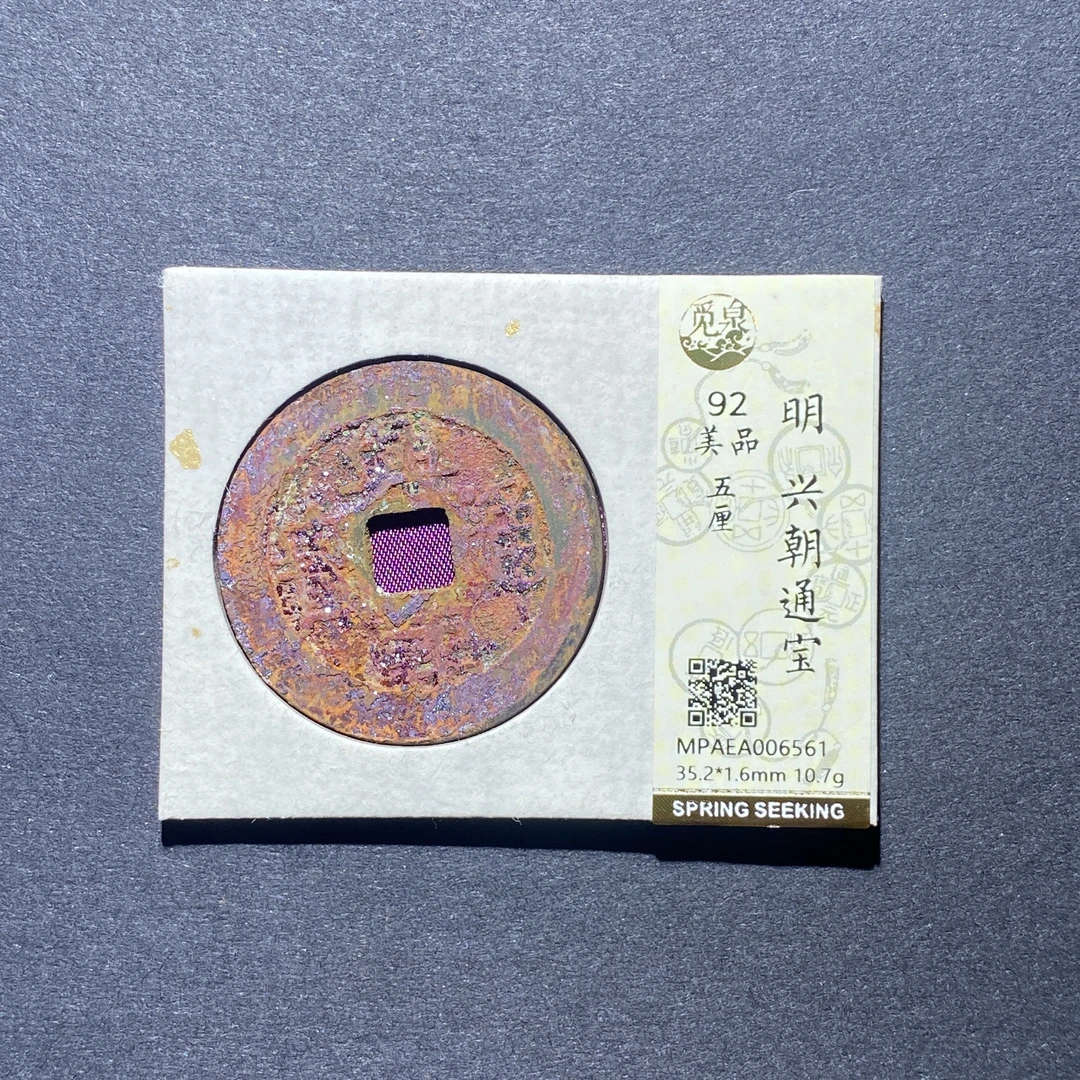 X926-43兴朝通宝6561--