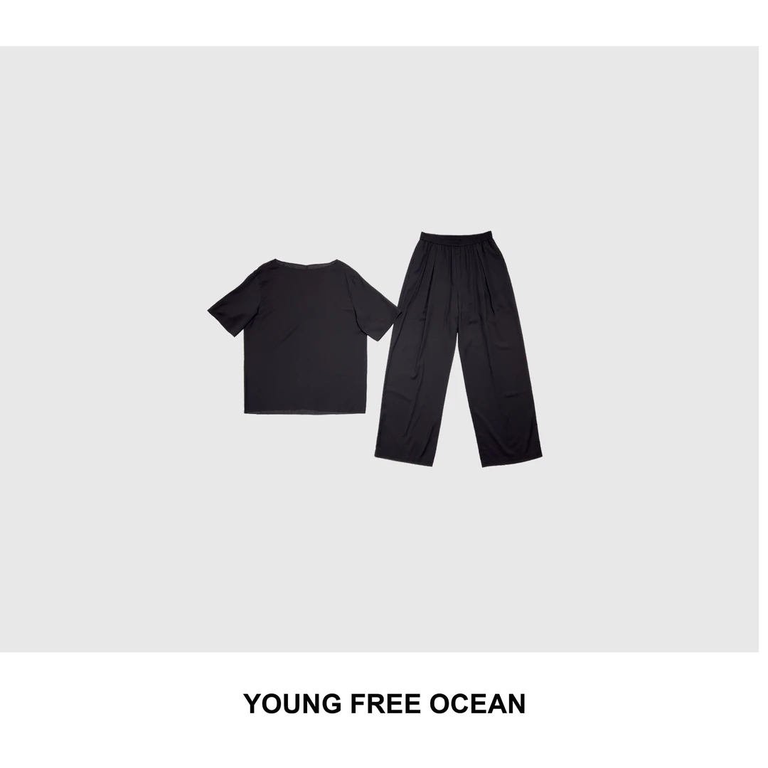YOUNG FREE OCEAN2025夏款 冰冰凉套装X73219