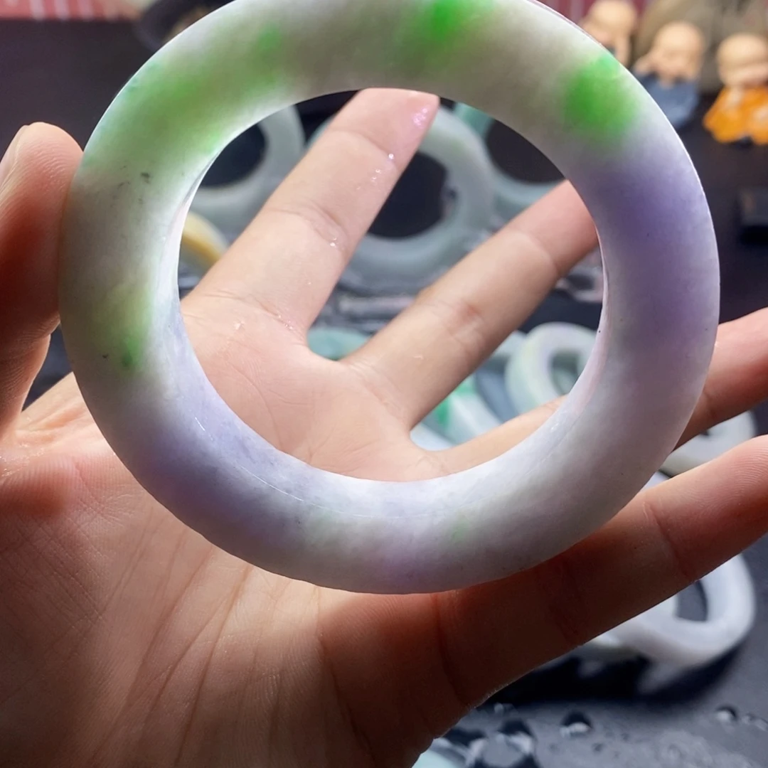 定制翡翠翡翠手镯未镶嵌
