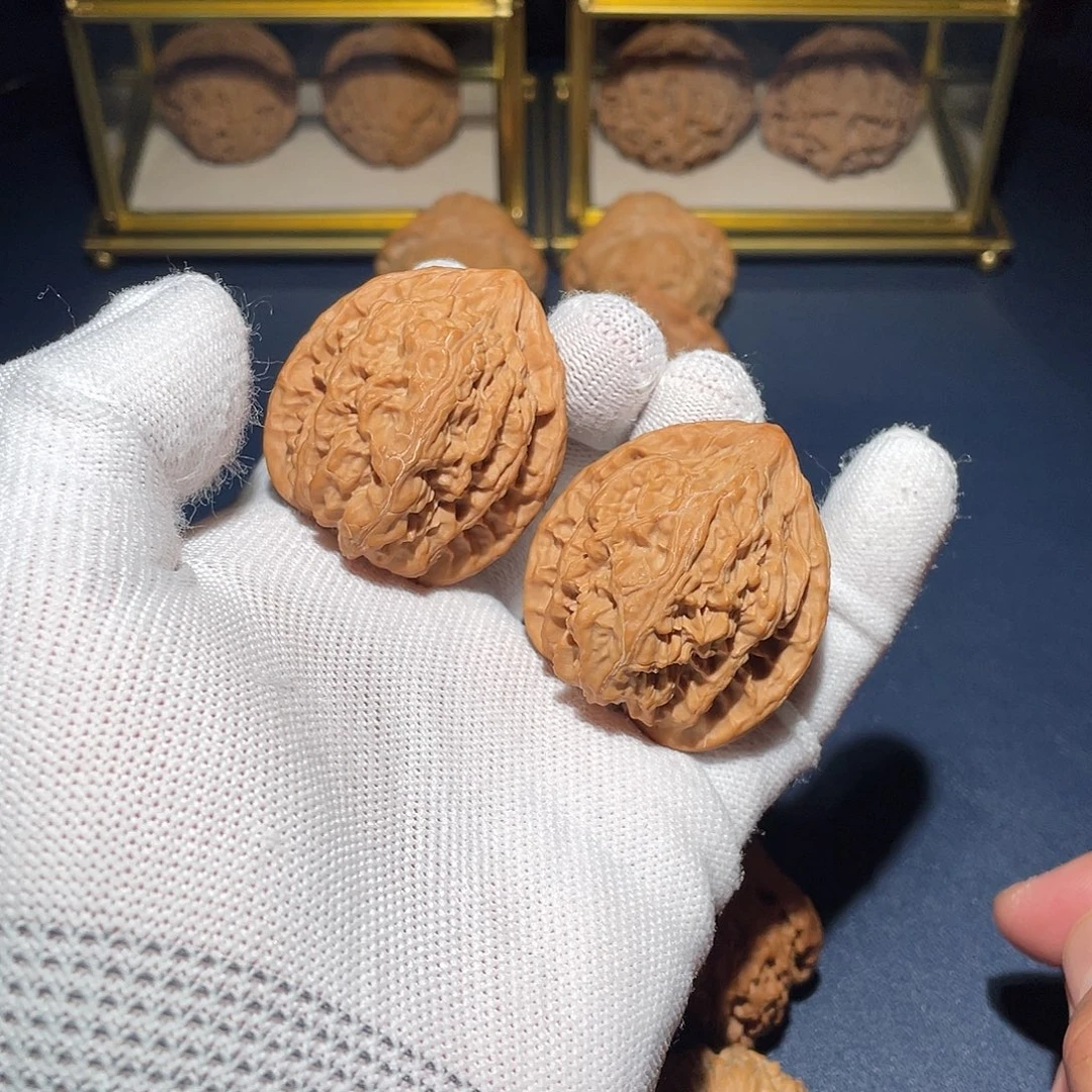 把件文玩核桃39火焰马蹄