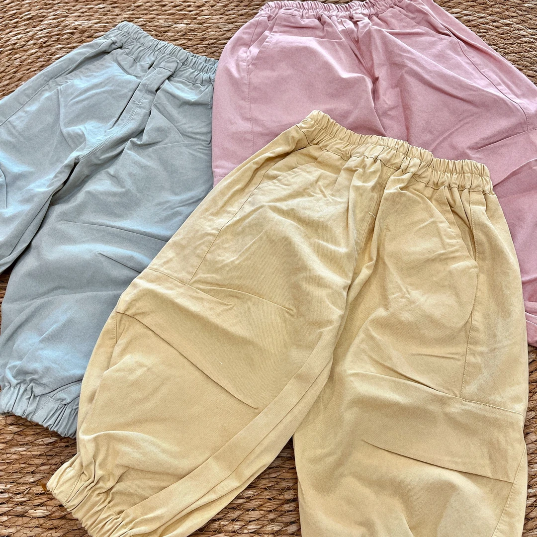 儿童春款休闲工装裤