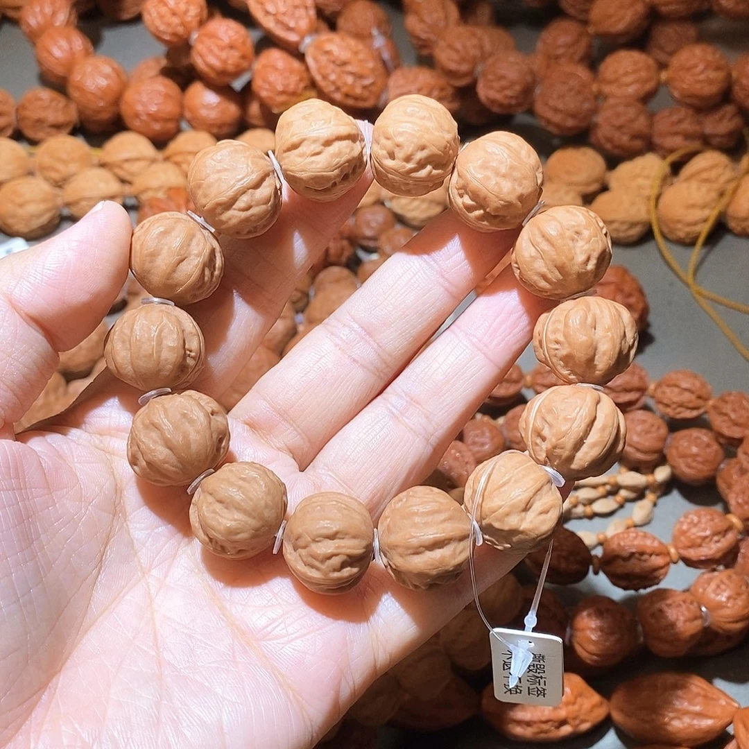 .***°吊坠文玩核桃18尺赤龙京八棱