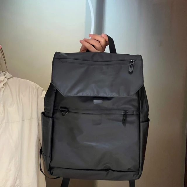 C&Y防水牛津布简约背包 女包电脑包男士通勤大容量情侣双肩包