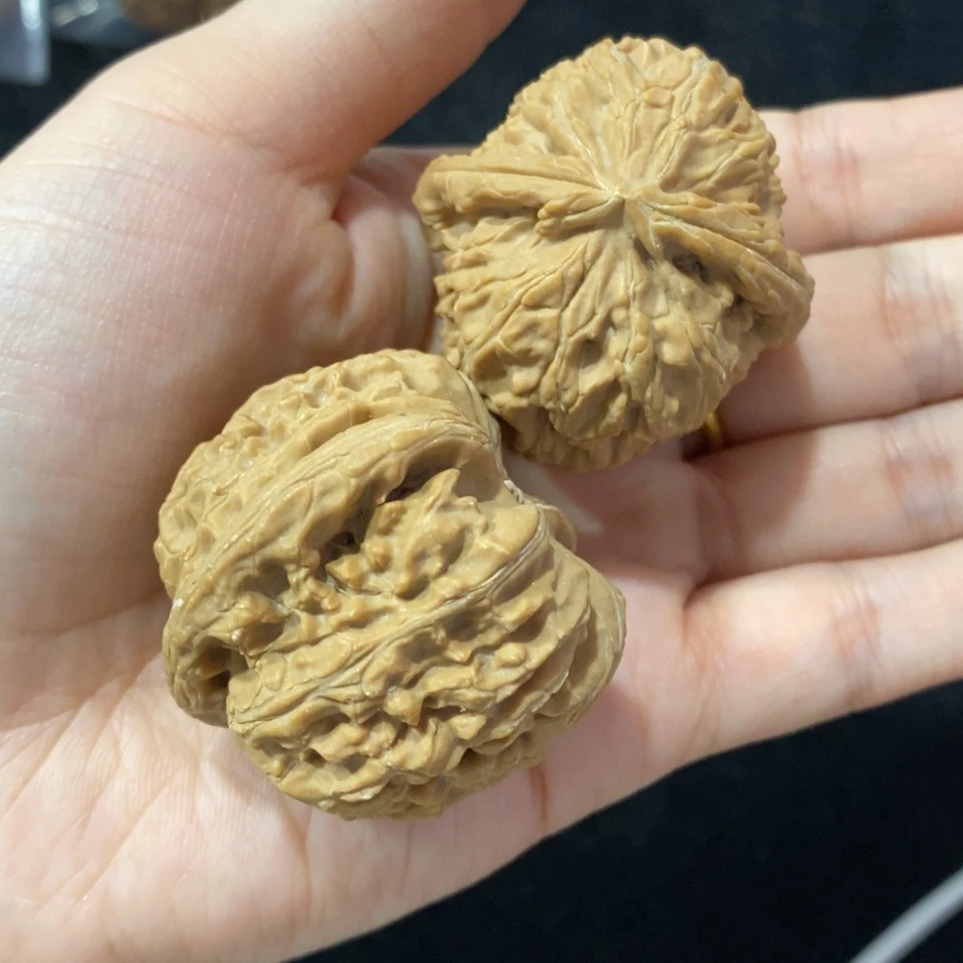 猴头核桃吊坠白狮子30