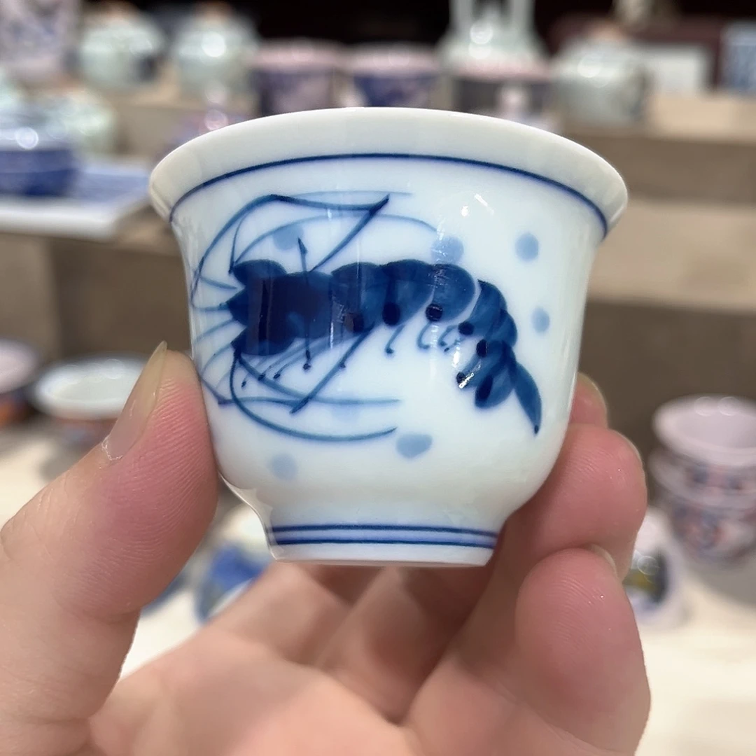 摆件/////景德镇陶瓷杯子。