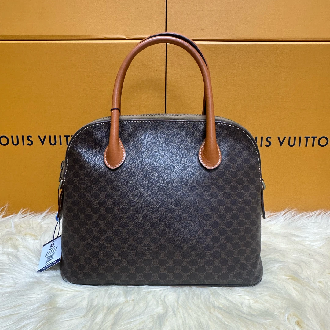修复品【配皮修复】Celine/思琳老花中古手提包贝壳包