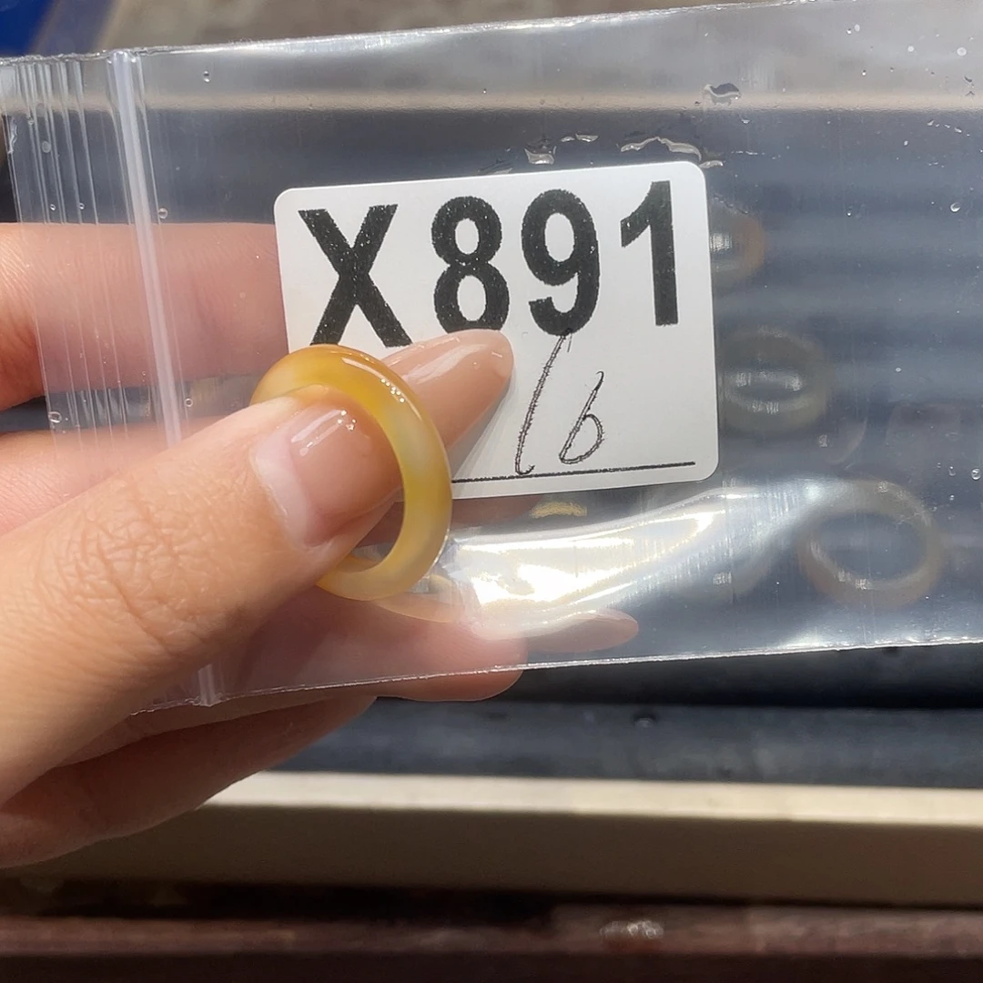 玛瑙/玉髓未镶嵌戒指891