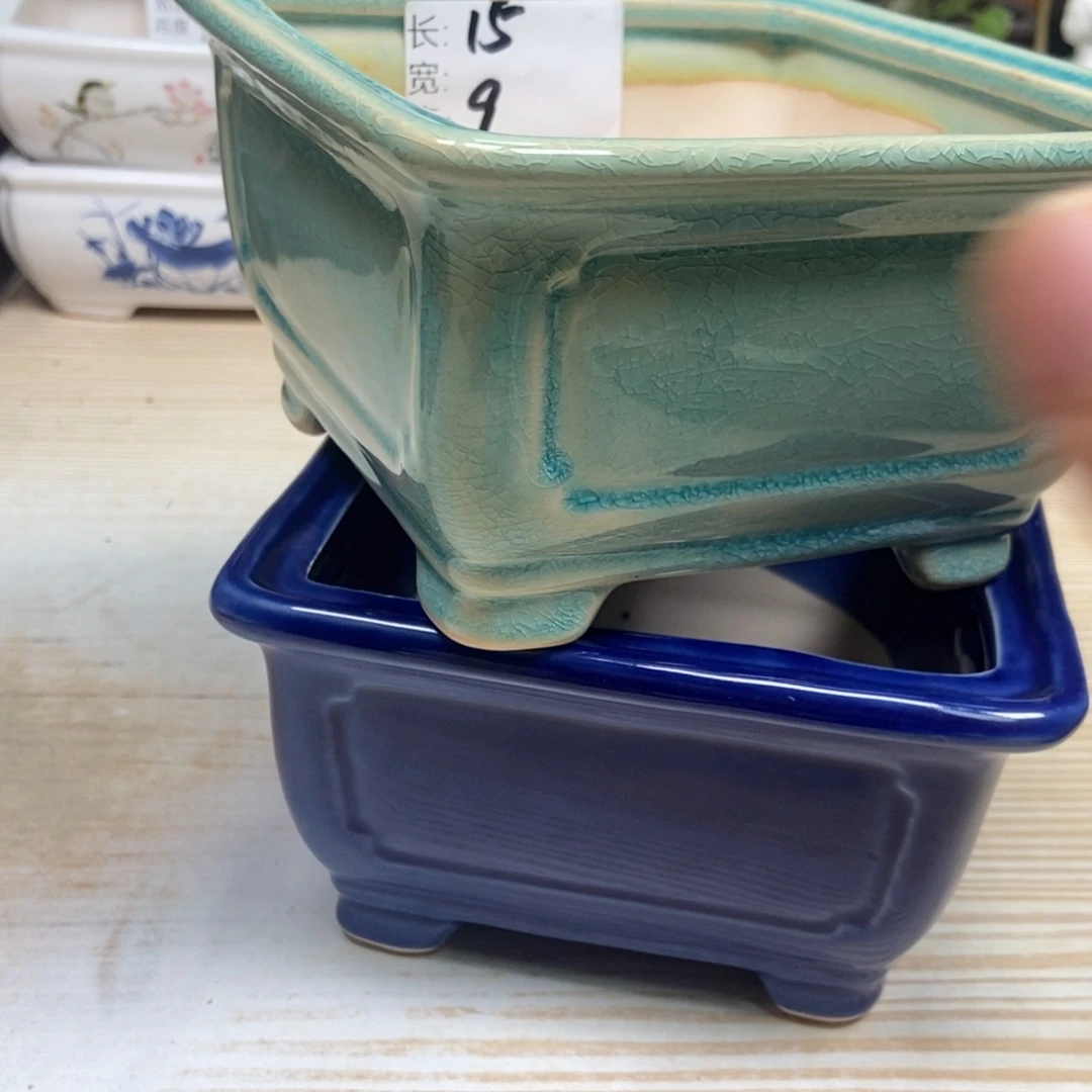 瓷片陶瓷花盆陶瓷艺术