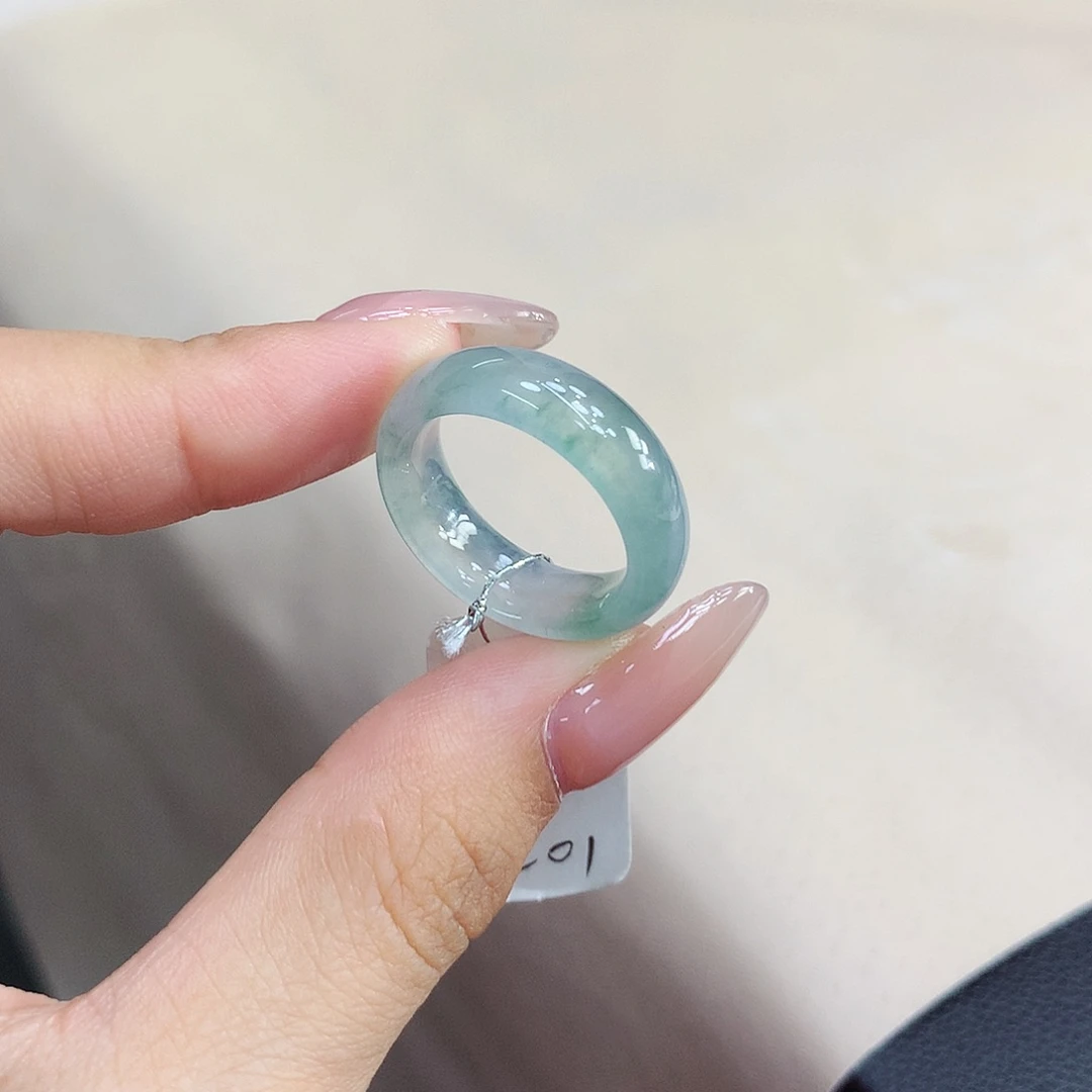 未镶嵌戒指翡翠14号