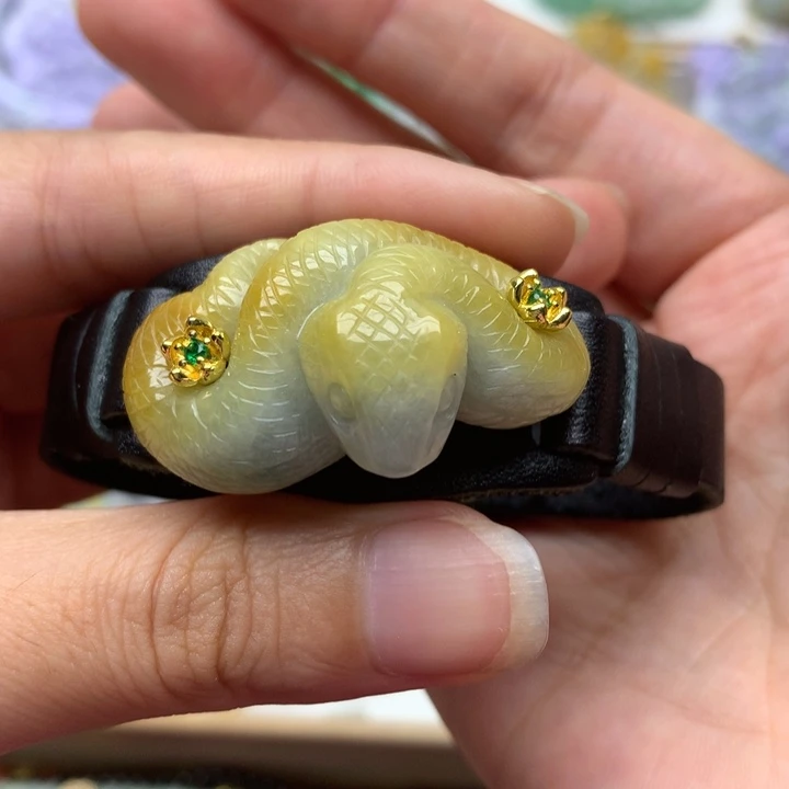 颈饰未镶嵌翡翠翡翠