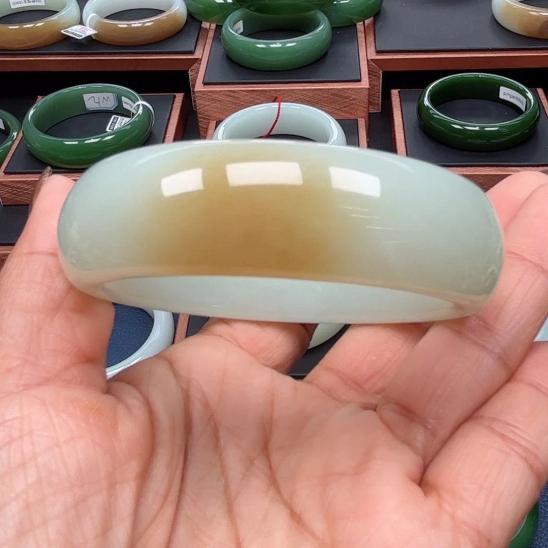 未镶嵌手镯和田玉58.59