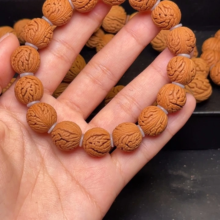 桃核手串绣球桃核13