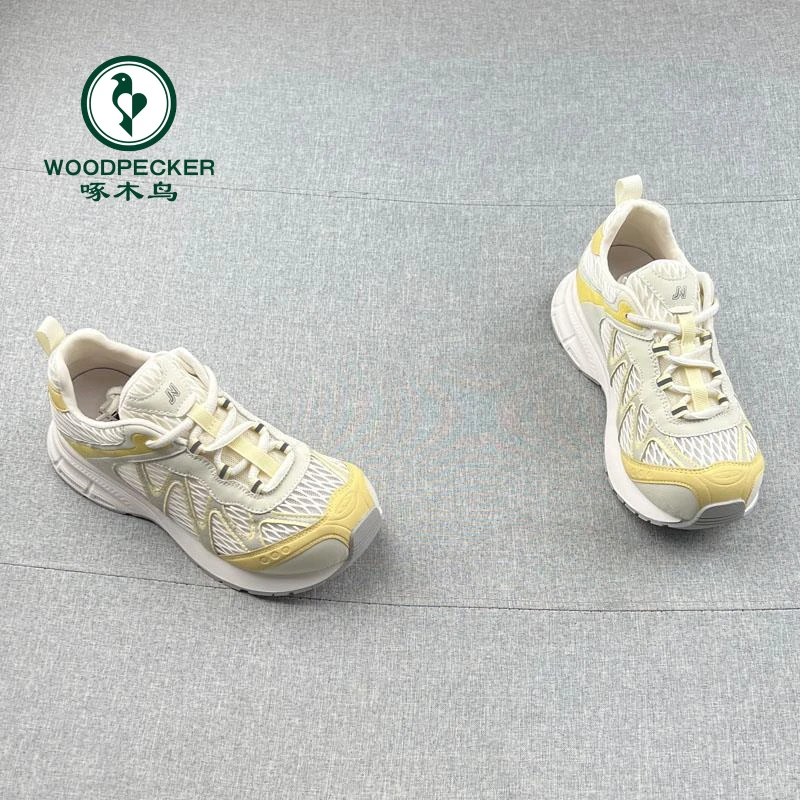 啄木鸟运动鞋女鞋2025新款爆款夏季超火网面透气小白鞋百搭休闲鞋