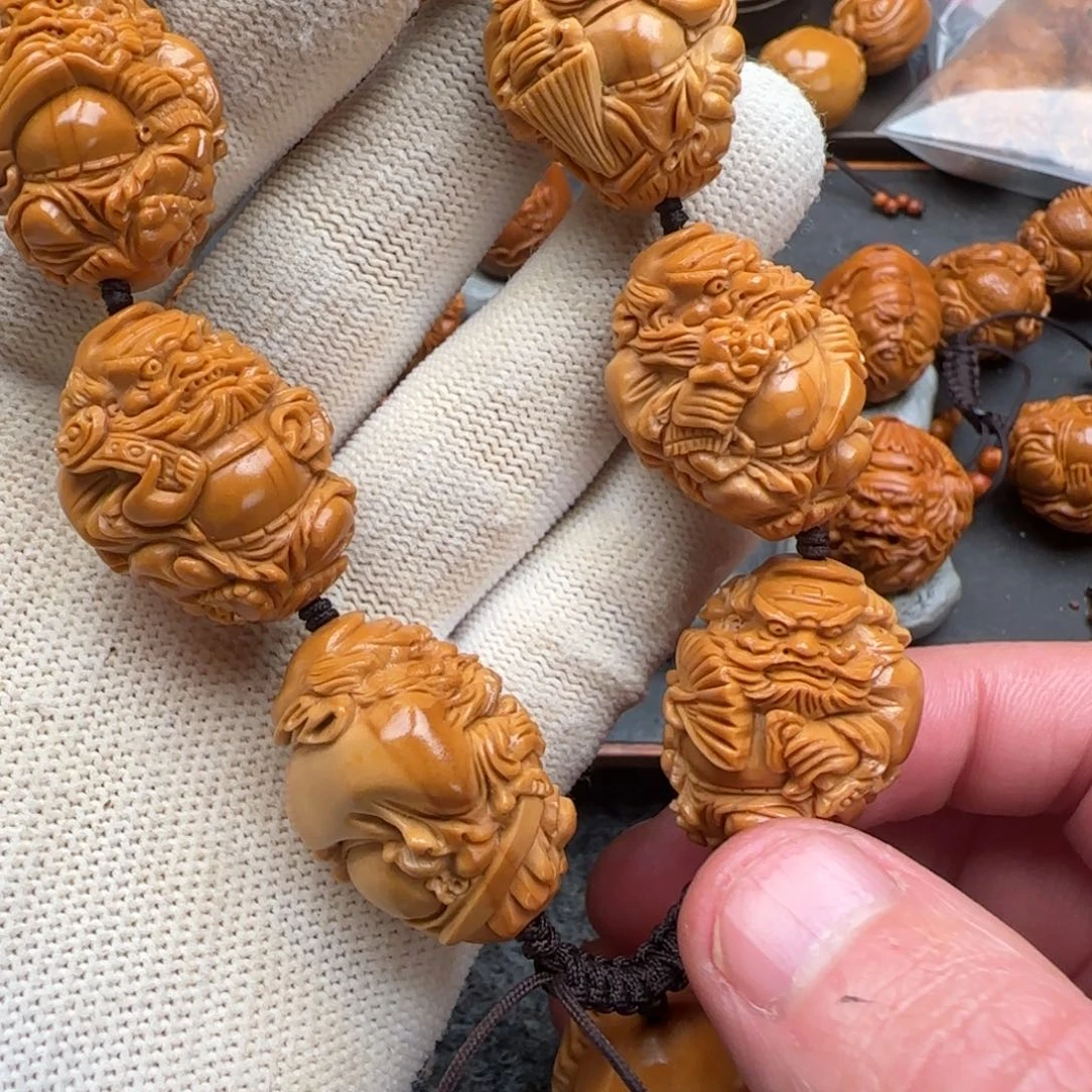 吊坠橄榄核钟馗呀呀