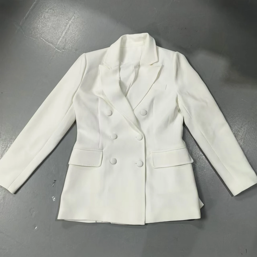 【南油玲姐】白色新款西装外套84604