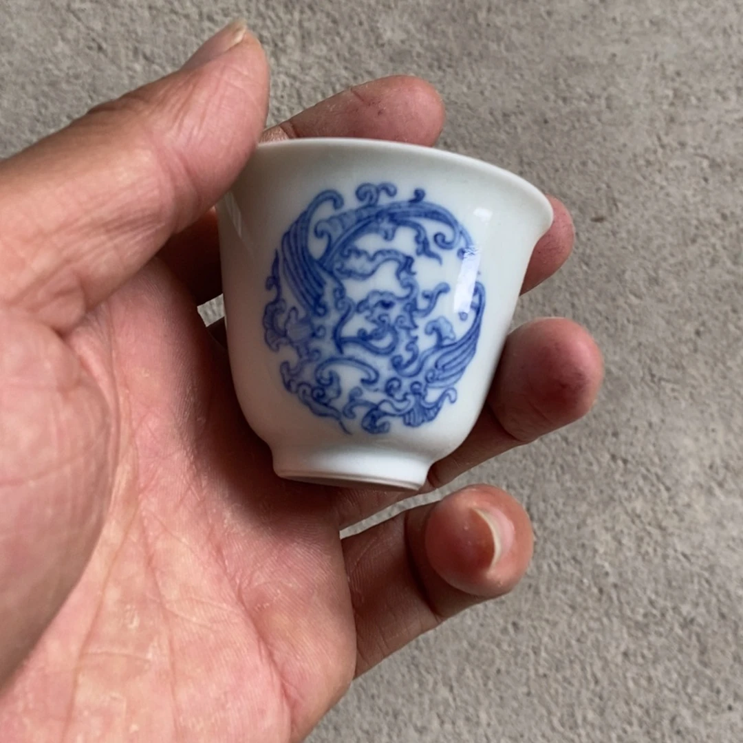 杯黑**光景德镇高温还原陶瓷