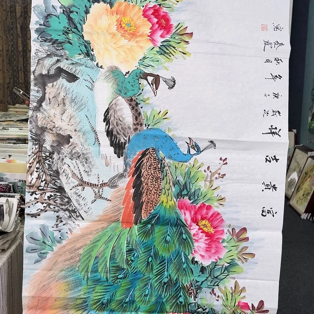纯手绘的好看作品