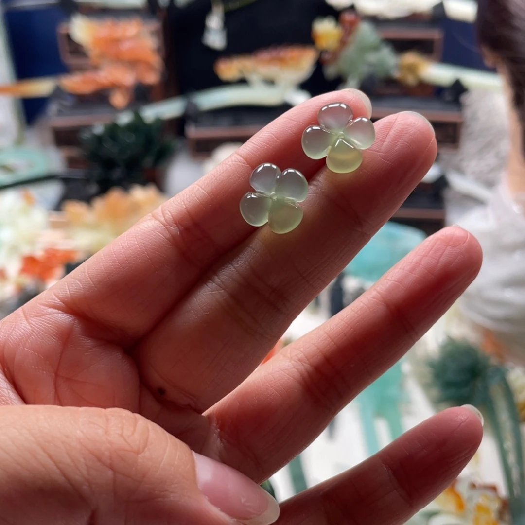 【闪购商品】未镶嵌岫玉发饰
