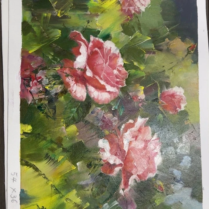油画我是一个很好