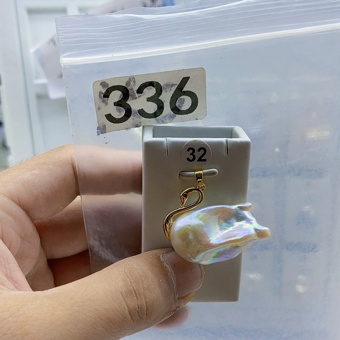 颈饰合金淡水珍珠