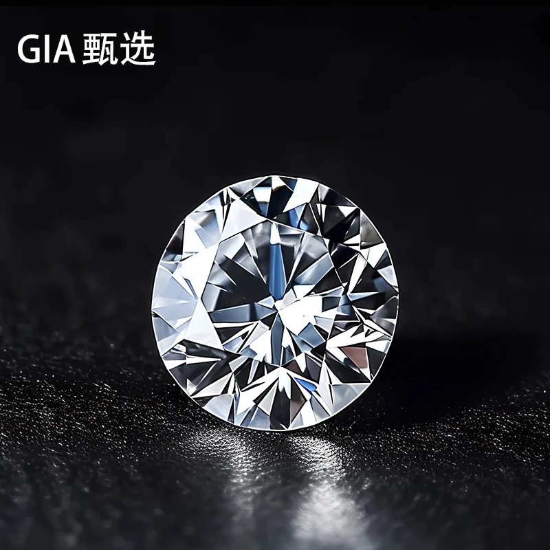 【GIA】3克拉经典气质高定六爪女戒闭口百搭时尚