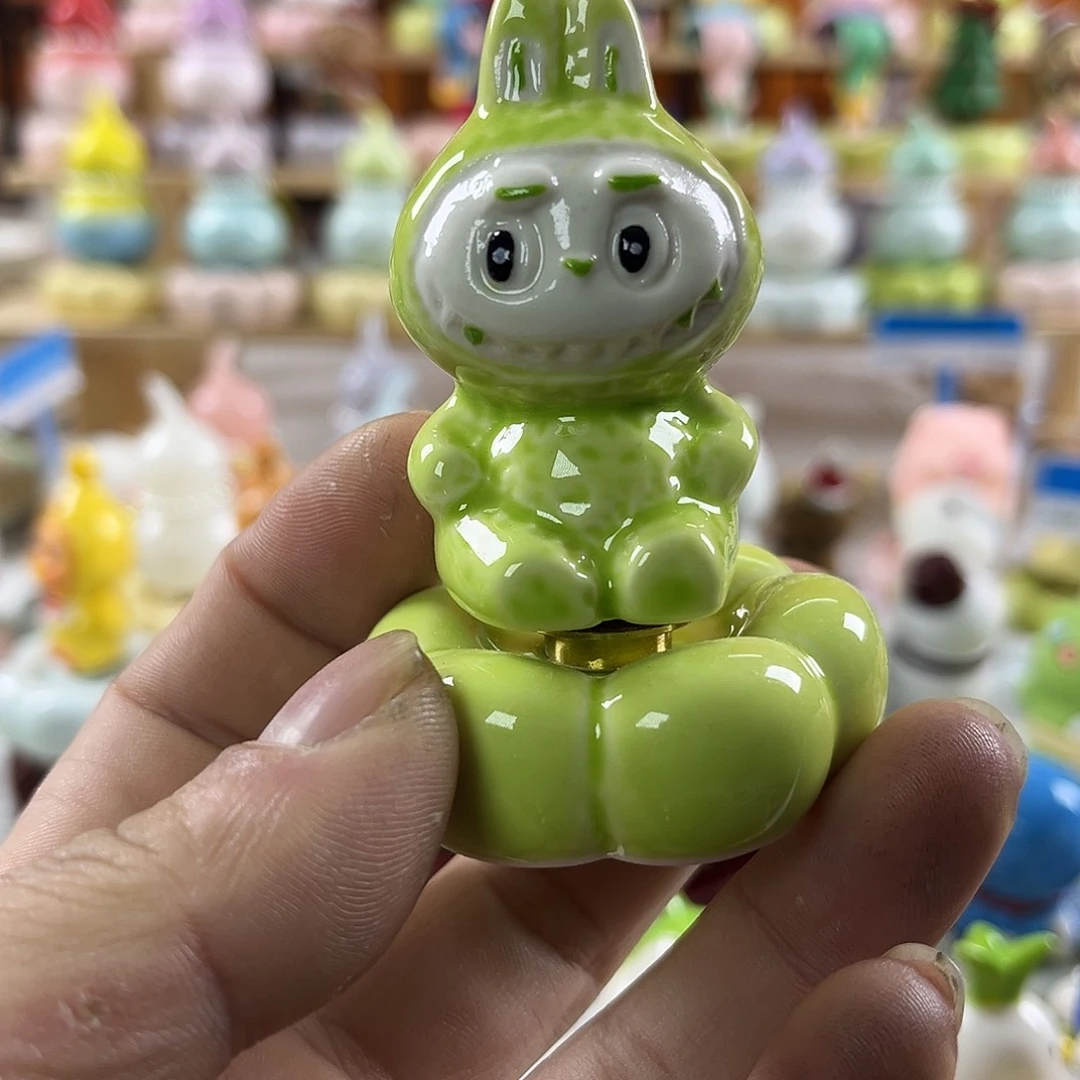 陶景德镇陶瓷底座转转