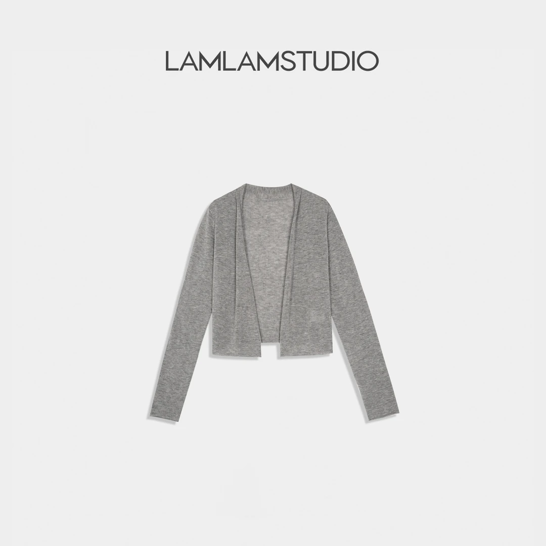 “浮生柔雾” 绵羊毛开衫长袖时尚休闲百搭 张一琳 G022M