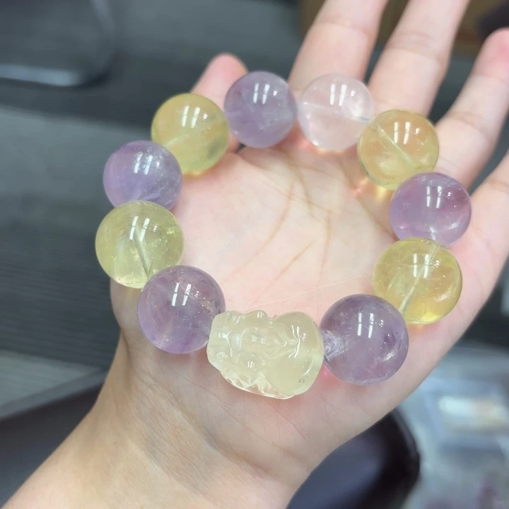 未镶嵌手链水晶多宝