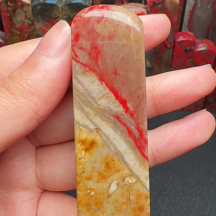 昌化石印石精品昌化鸡血石